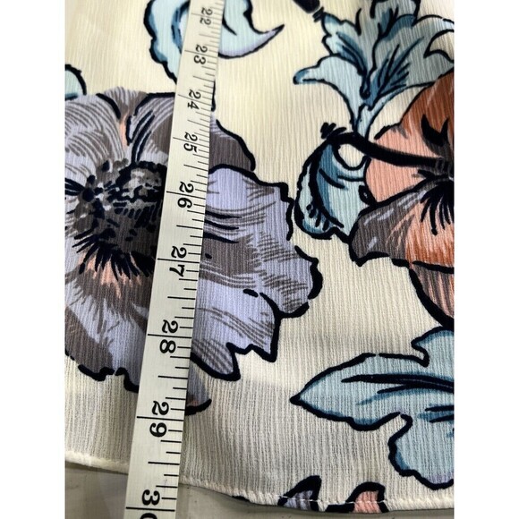 Everly bright floral off the shoulder cinch dress size small NWT - Picture 5 of 8